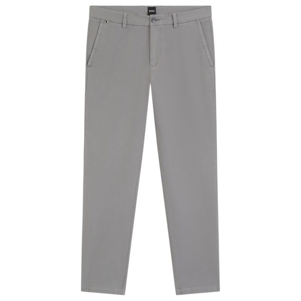Hugo Boss Mens Kaiton Slim Chinos / Gray